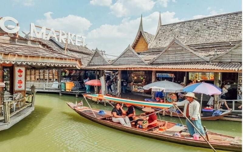 Khám phá chợ trên sông ở Pattaya