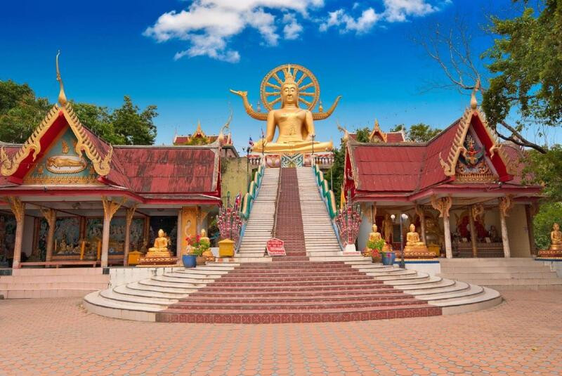 Chùa Wat Phra Yai - Chùa Phật Lớn