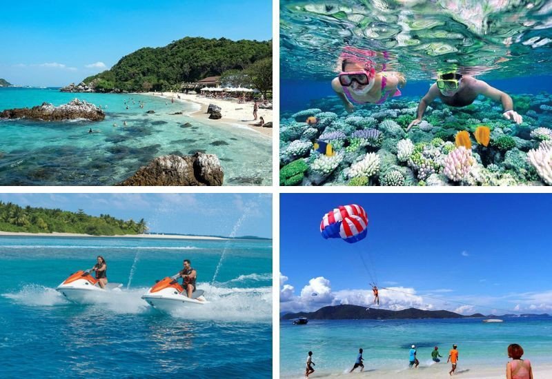 Đảo Coral Pattaya – thiên đường biển xanh với loạt trải nghiệm sôi động 