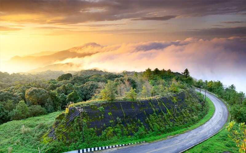 Thiên nhiên xanh mát tại công viên quốc gia Doi Inthanon