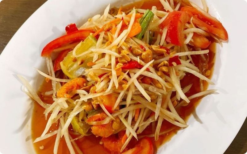 Som Tam là một trong những đặc sản ở Thái Lan