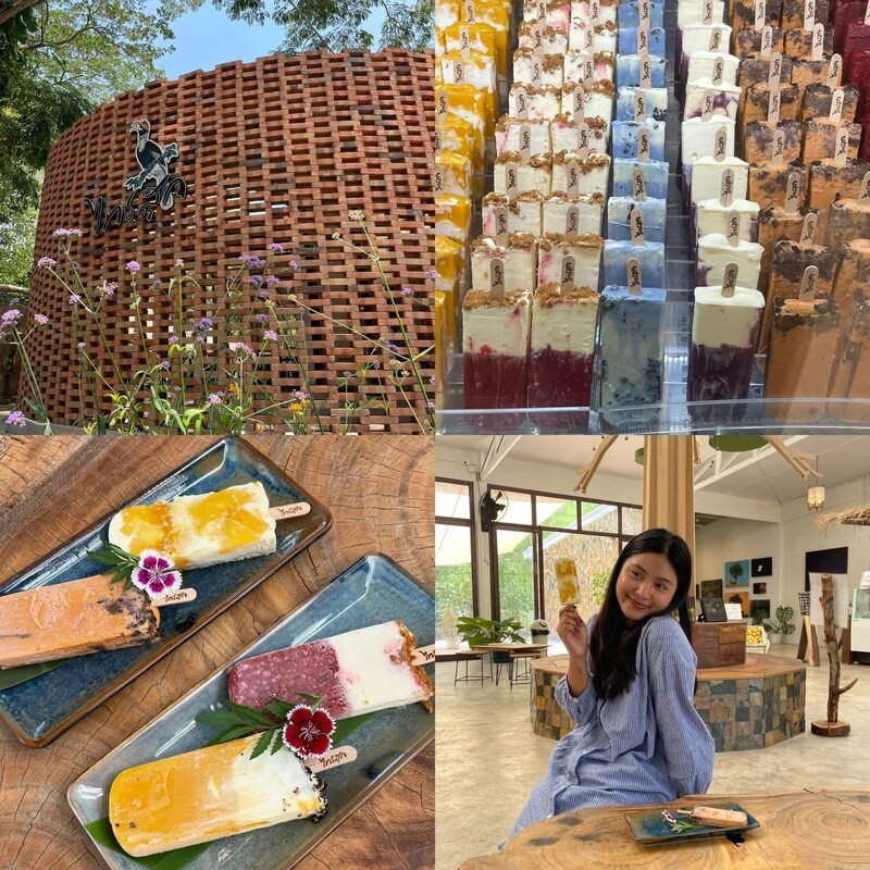 Quán kem nổi tiếng tại Khao Yai