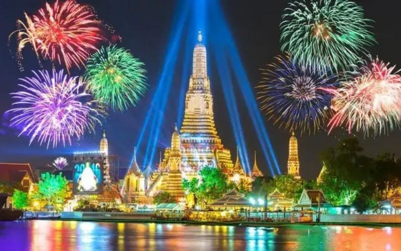 Thời tiết Thái Lan tháng 4 nắng nóng 