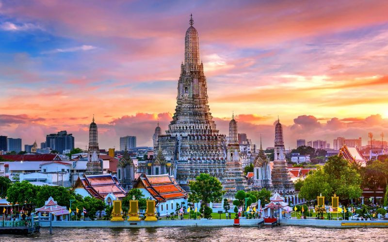Thủ đô xinh đẹp của xứ chùa vàng
