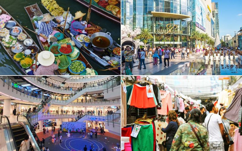 Trải nghiệm mua sắm tại Bangkok