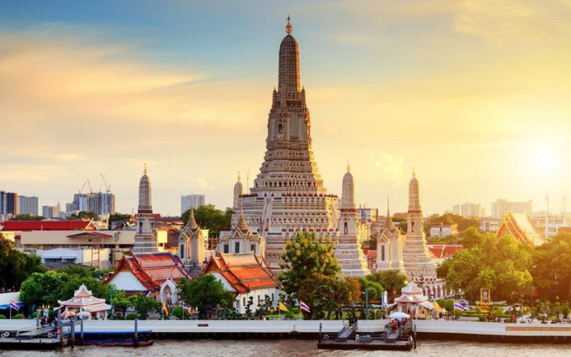 Vẻ đẹp kiến trúc độc đáo bên dòng sông Chao Phraya Vẻ đẹp kiến trúc độc đáo bên dòng sông Chao Phraya