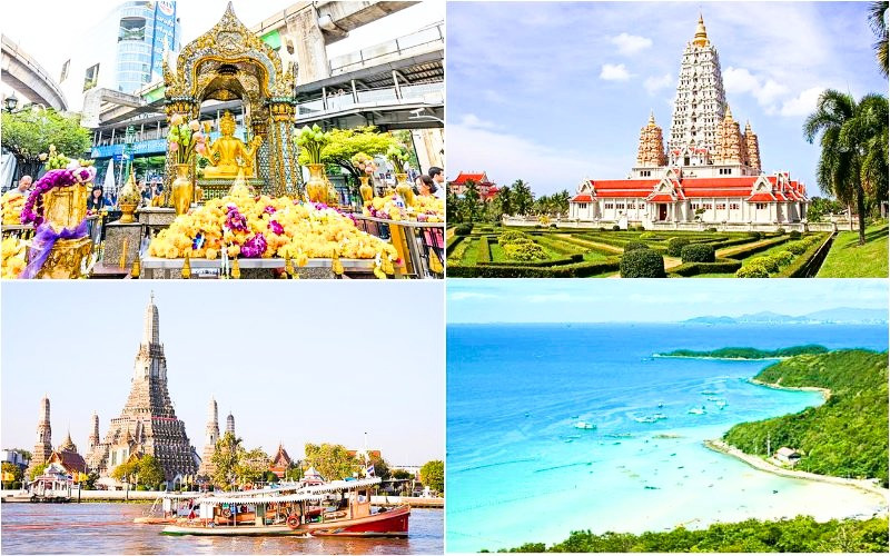 Thả mình chiêm ngưỡng vẻ đẹp rực rỡ của “xứ sở chùa vàng”