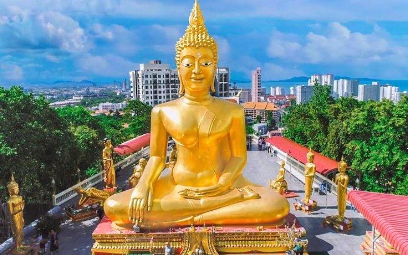 Ngôi chùa Phật Lớn biểu tượng của thành phố Pattaya Ngôi chùa Phật Lớn biểu tượng của thành phố Pattaya