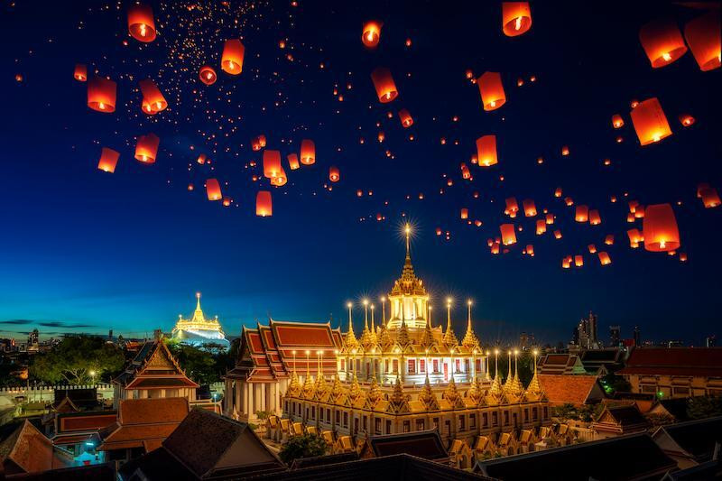 Lễ hội Yi Peng là nét văn hóa đặc sắc ở Chiang Mai