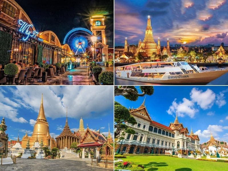 Trải nghiệm kết hợp tham quan các địa điểm du lịch Thái nổi tiếng