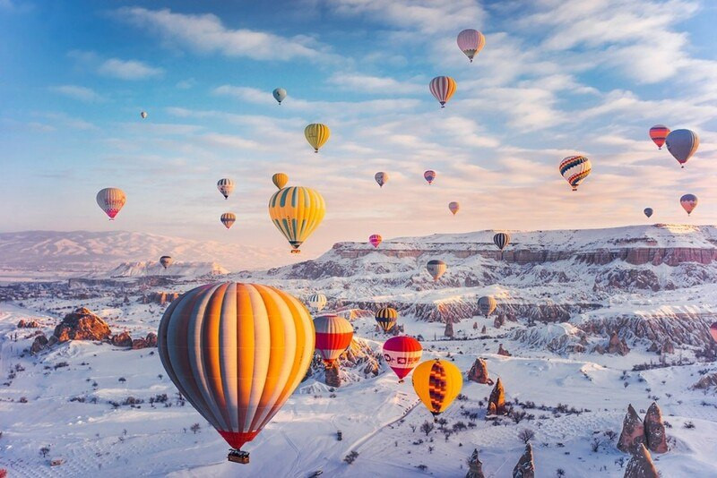 Cappadocia vẻ đẹp mùa đông không thể quên