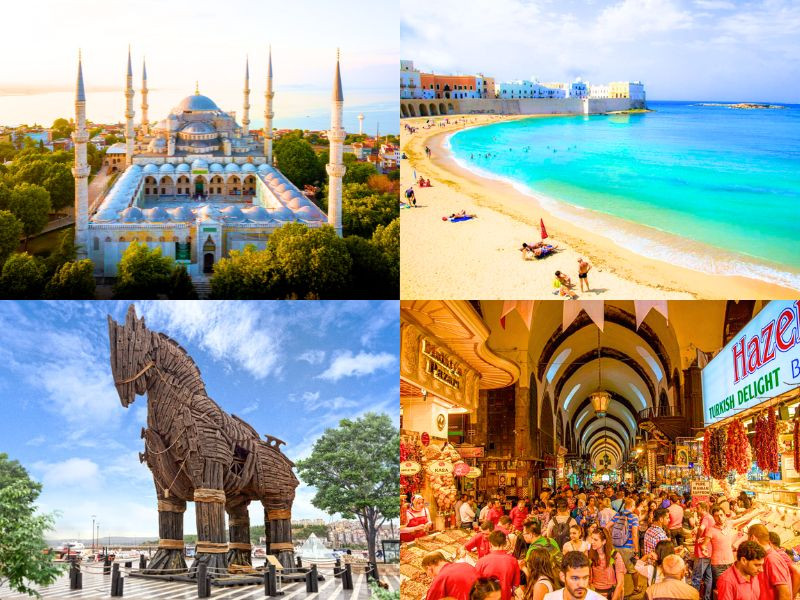 Tour đi Thổ Nhĩ Kỳ khám phá các công trình kiến trúc vĩ đại 