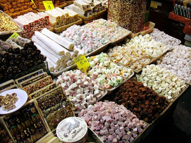 Kẹo Lokum nhiều hương vị hấp dẫn