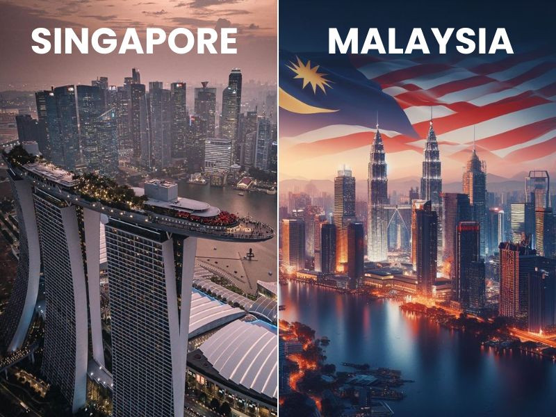 Nên du lịch Singapore hay Malaysia