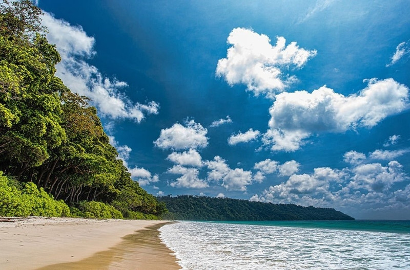 Radhanagar Beach là điểm đến lý tưởng 