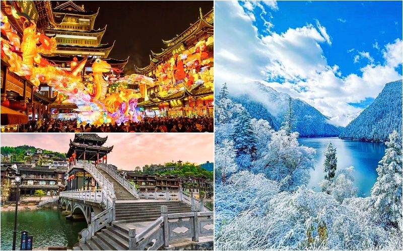 Các điểm đến du lịch Trung Quốc ngày Tết 