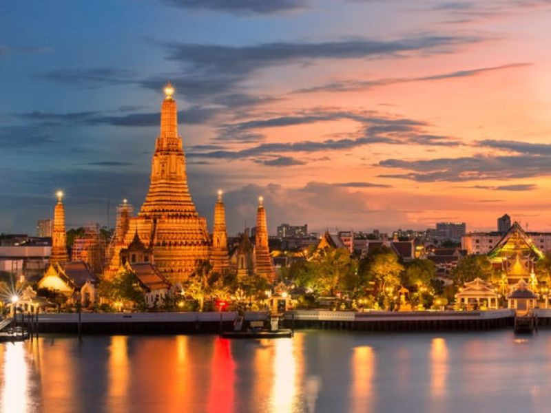 Công trình mang nét đặc trưng của văn hóa Thái Lan Công trình mang nét đặc trưng của văn hóa Thái Lan