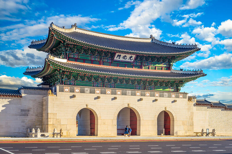Cung điện gyeongbokgung tại seoul
