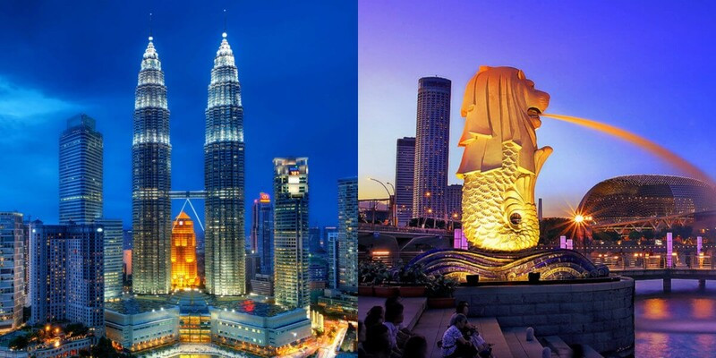  Điểm du lịch Singapore và Malaysia