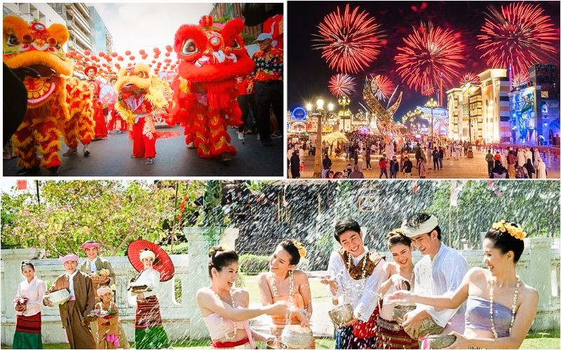 Du lịch nước ngoài dịp Tết có gì đặc biệt 