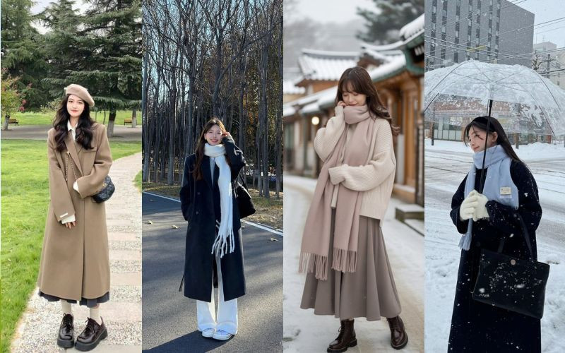 Giữ ấm và bí quyết cho ảnh đẹp không sợ lạnh