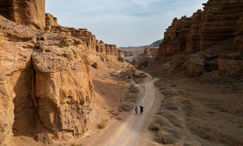 Hẻm núi Charyn – kỳ quan thiên nhiên nổi tiếng của Kazakhstan