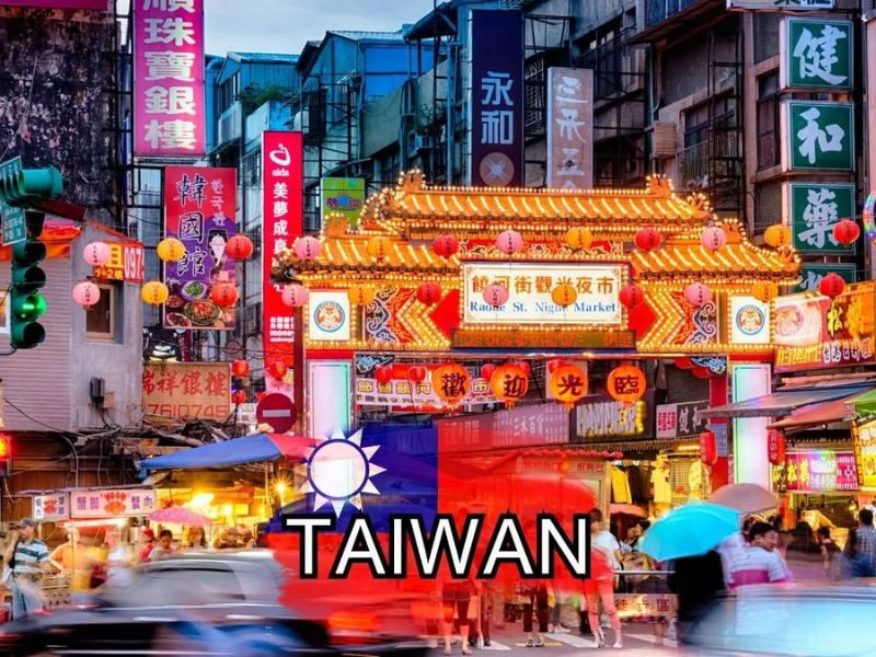 Chợ đêm sôi động tại Đài Loan Chợ đêm sôi động tại Đài Loan