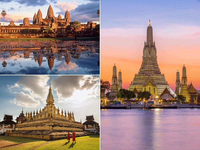 Hành trình 3 nước Đông Nam Á Thái Lan-Campuchia-Lào