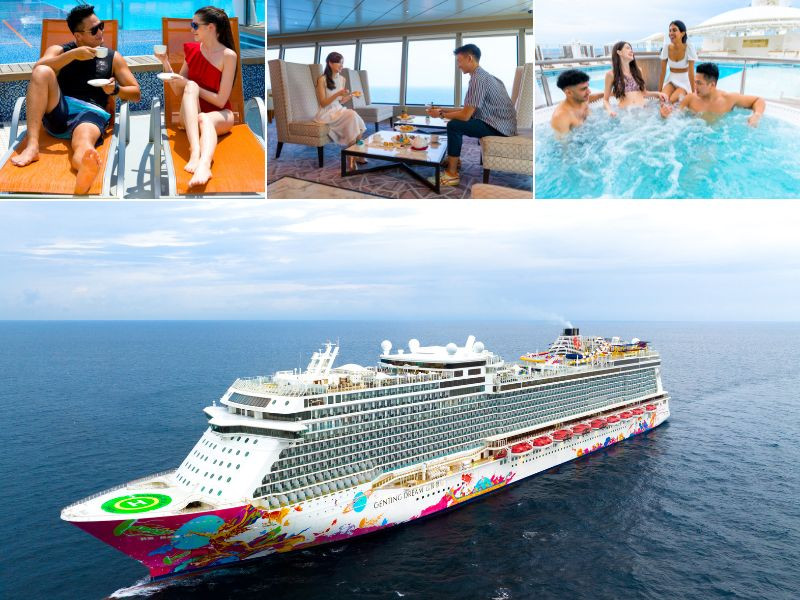 Vượt đại dương cùng siêu dùng thuyền 5 sao Genting Dream