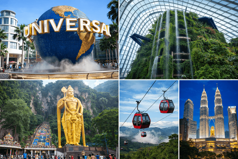 Các điểm nổi bật tại Singapore - Malaysia nên trải nghiệm