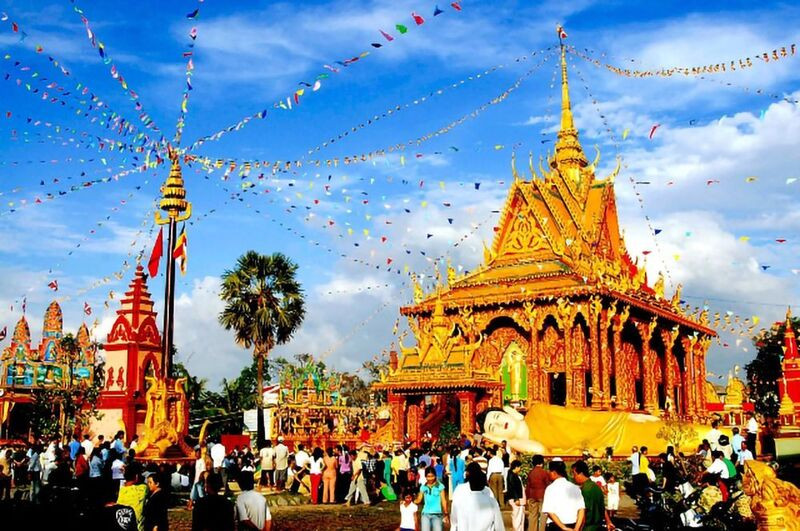 Campuchia dịp đầu năm mang đến thời tiết thoải mái nhất