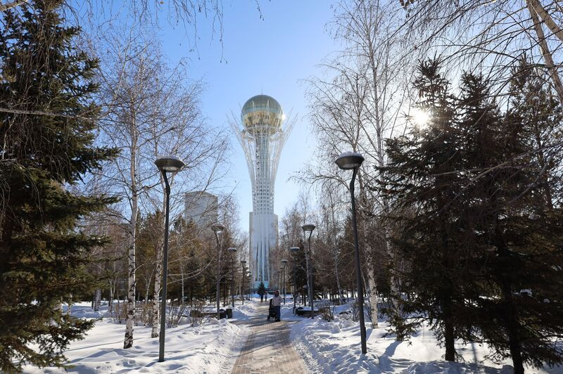 Tháp Bayterek, công trình mang tính biểu tượng của Kazakhstan