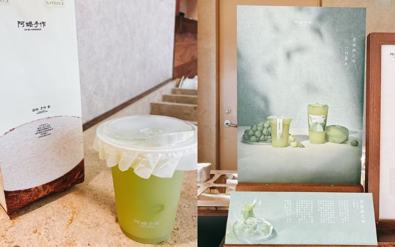 Ah Ma Tea gây ấn tượng với trà sữa và topping handmade