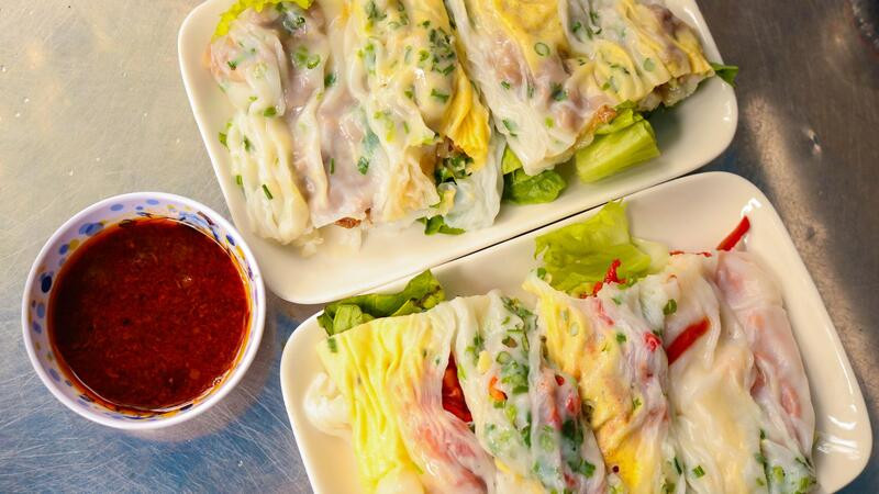 Bánh cuốn hấp dẫn