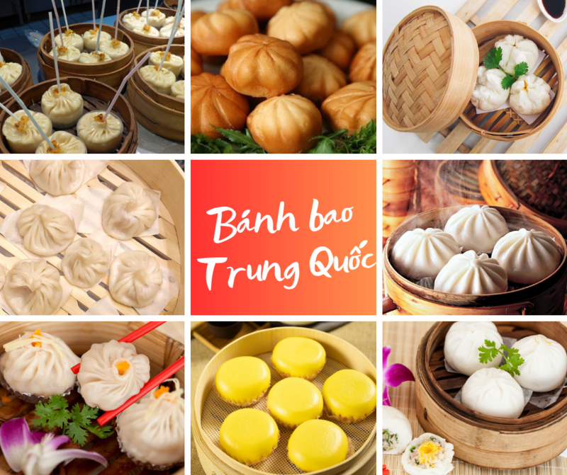 Các loại bánh bao Trung Hoa