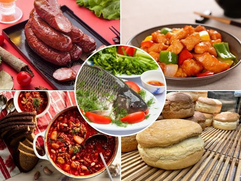 Món ăn đặc sắc ở Hắc Long Giang