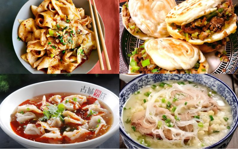 Các món ăn mang đậm hương vị đặc trưng của vùng Thiểm Tây Các món ăn mang đậm hương vị đặc trưng của vùng Thiểm Tây
