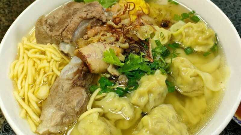 Mì hoành thánh Mì hoành thánh