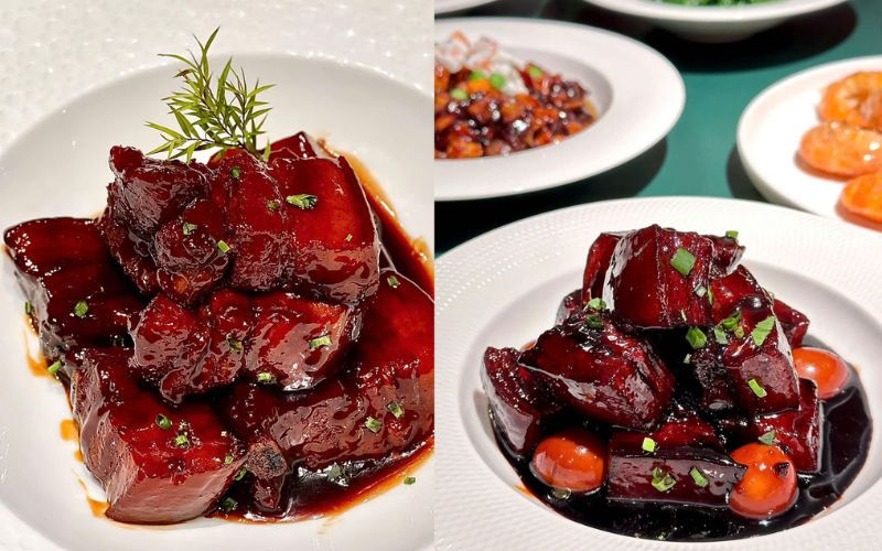 thịt kho tàu kiểu Thượng Hải