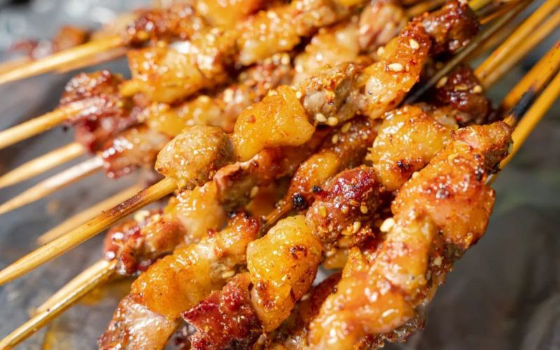 Thịt xiên nướng Thượng Hải