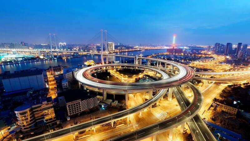 Vẻ đẹp về đêm của đại cầu Nam Phổ
