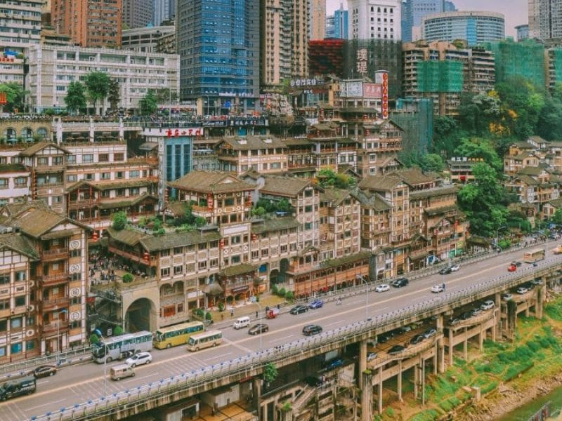 Trùng Khánh sở hữu địa hình độc đáo