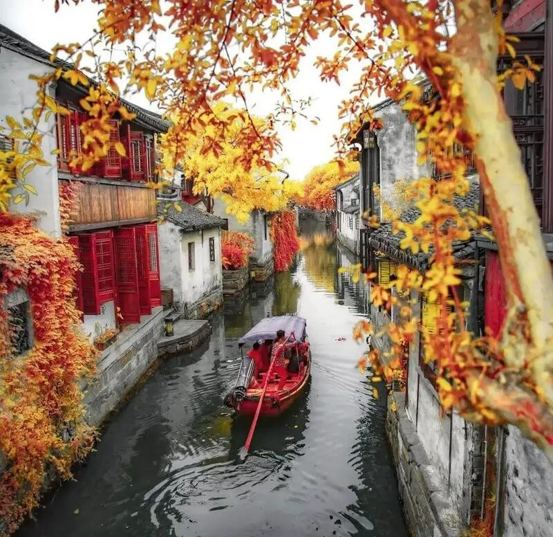 Sắc thu Tay ô Trấn (Ảnh sưu tầm)