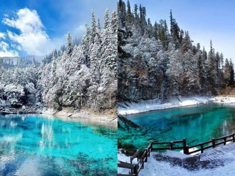 Cửu Trại Câu – Thành Đô: Vẻ đẹp mùa đông của Tứ Xuyên