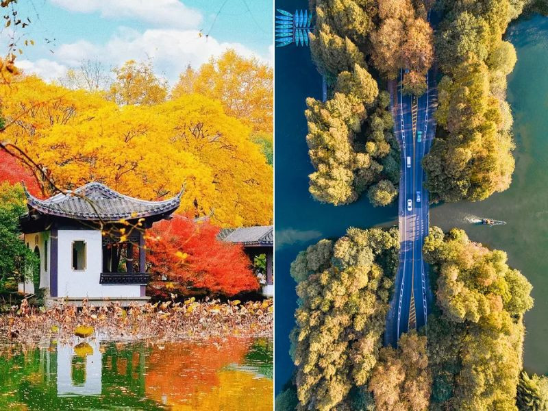 Điểm đến săn thu mới mẻ Chiết Giang