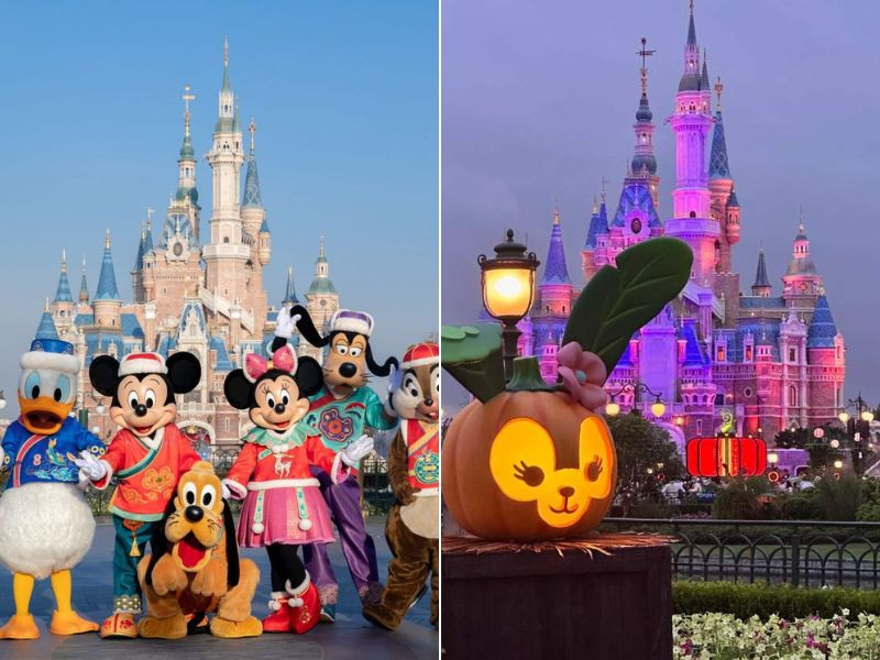 Disneyland Thượng hải tháng 10