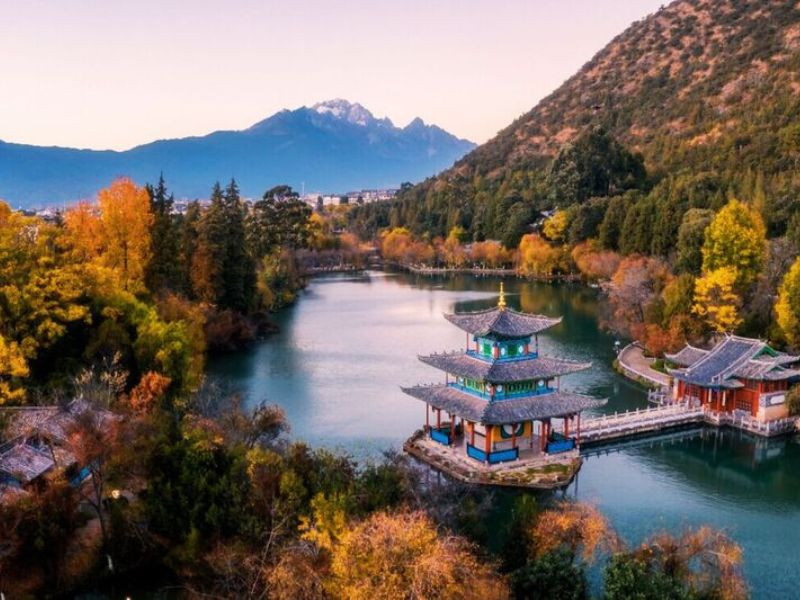 Thành cổ Lệ Giang giữa trời thu 