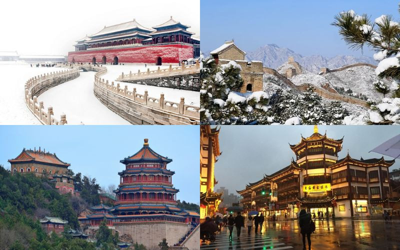 Bắc Kinh Cổ Kính: Vẻ Đẹp Hùng Vĩ Khi Đông Về