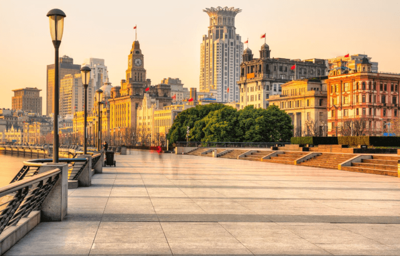 Biểu tượng nổi tiếng nhất thành phố! Hoàng hôn Thượng Hải 