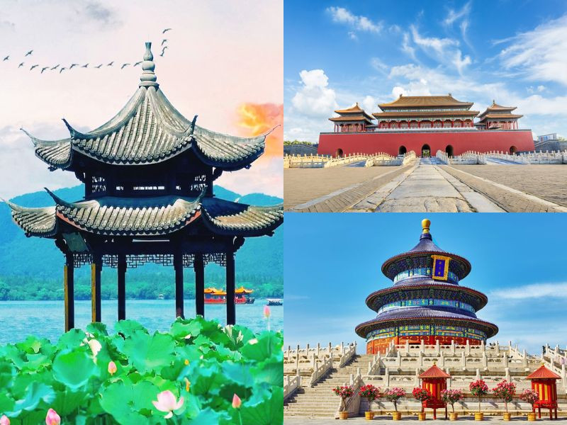 Các địa điểm liên tuyến của tour du lịch Thượng Hải lễ 2/9 Các địa điểm liên tuyến của tour du lịch Thượng Hải lễ 2/9